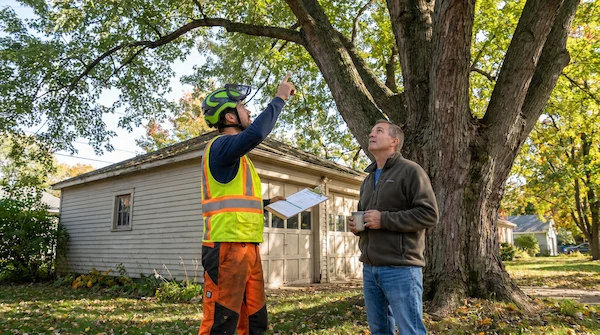 Tree removal cost breakdown for Lansing Michigan
